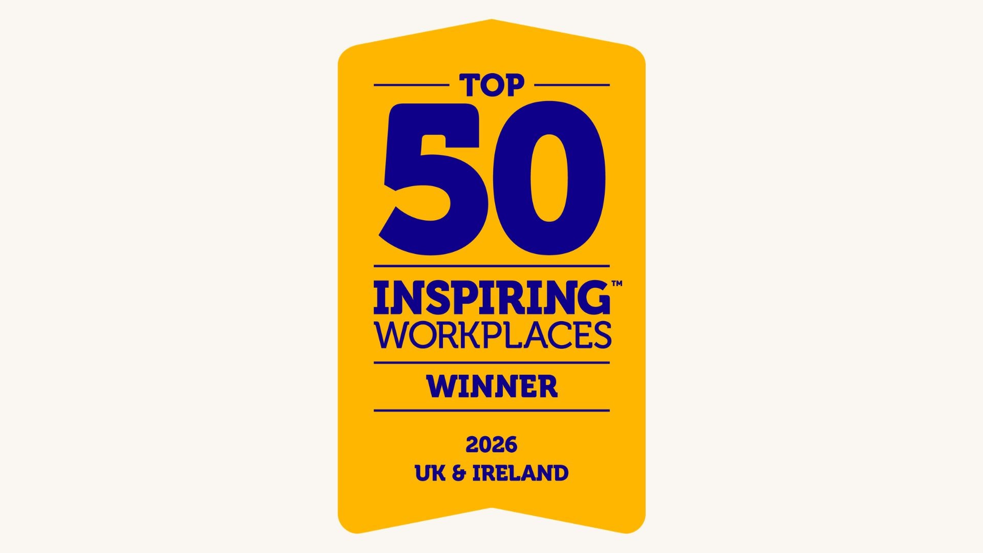 Top 50 Inspiring Workplaces Awards 2026