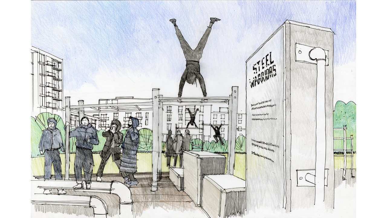 William Sutton Prize 2025 shortlist - Betts Park Outdoor Gym